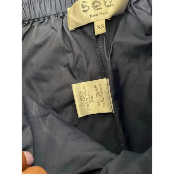 Sea NY Crochet Side Stripe Shorts | Navy in XS - Picture 6 of 6